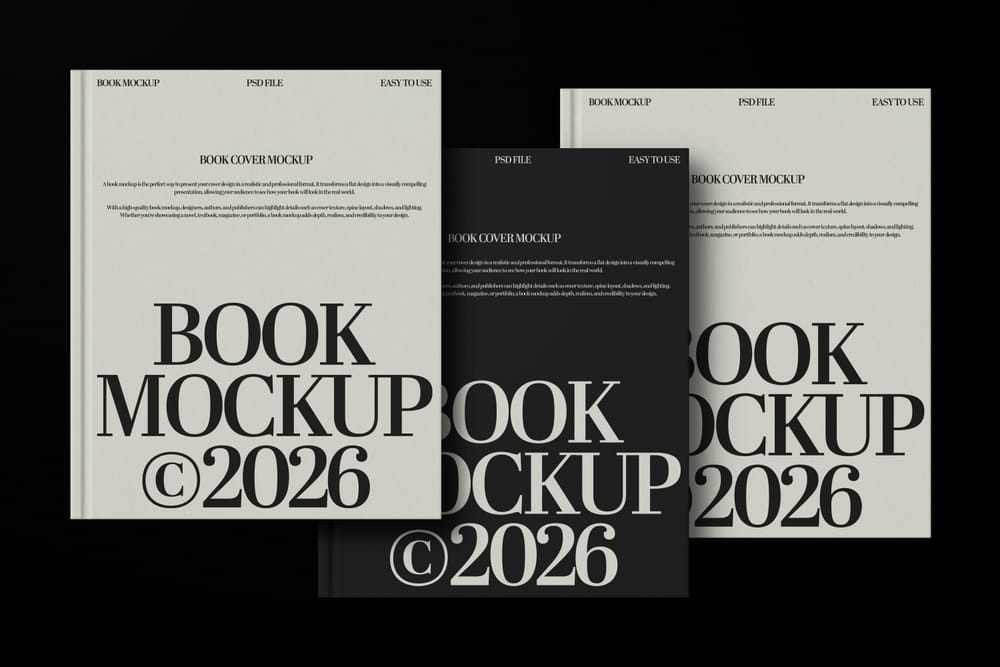 Elegant Book Mockup