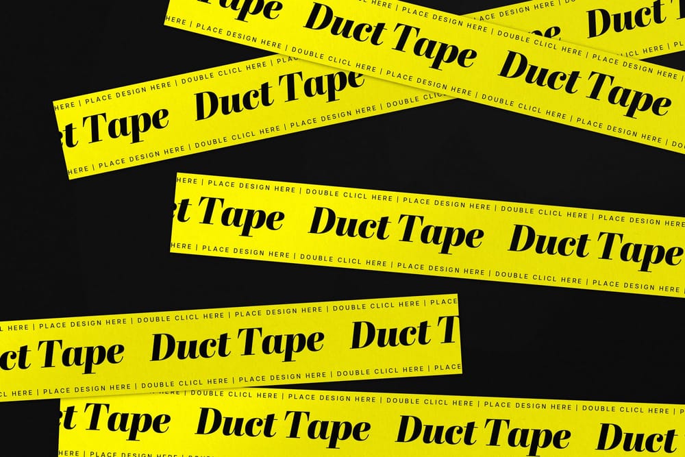 Duct Tape Mockup