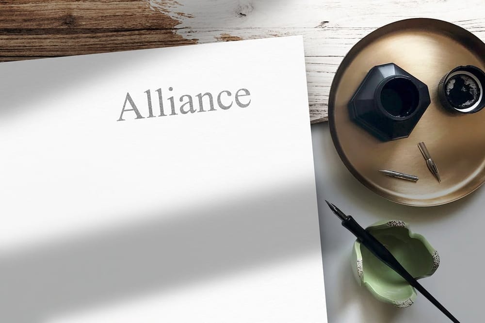 Alliance Logo Mockup