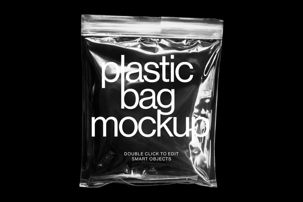 Plastic Bag Mockup