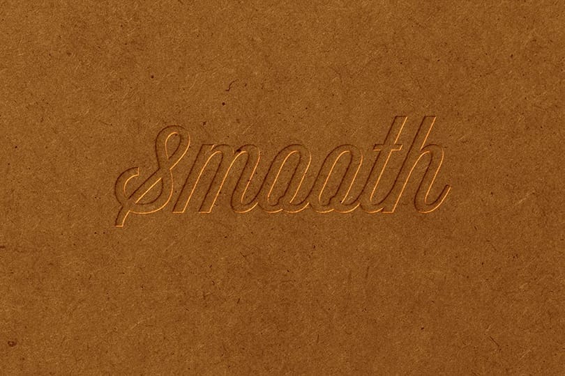 Smooth Carboard Paper Logo Mockup