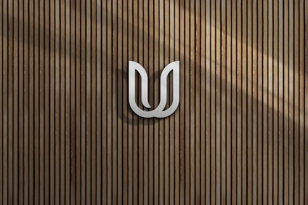 Wood Wall Logo Mockup