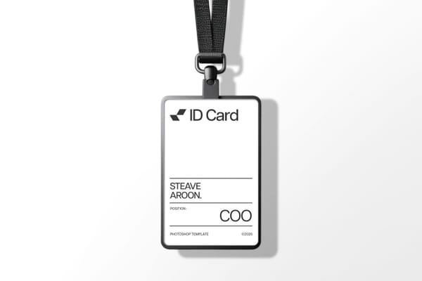 ID Card Mockup