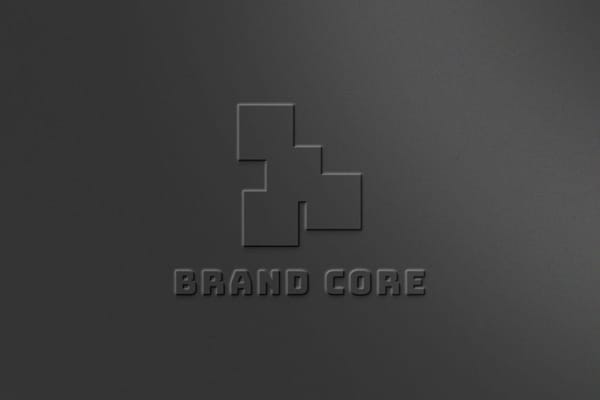Black Logo Mockup