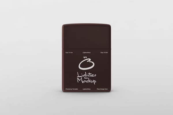 Classic Lighter Mockup