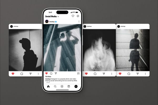 Contrast Instagram Mockup