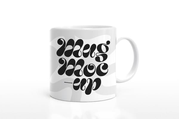 Minimal Ceramic Mug Mockup