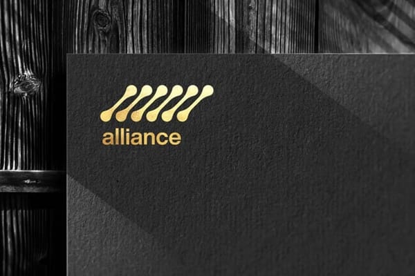 Logo Mockup on Realistic Black Paper