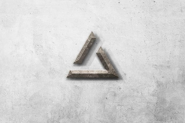 Stone Wall Company Logo Mockup