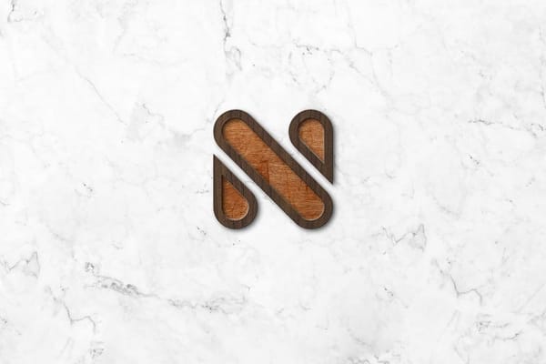 Wood Enamel Pin Mockup